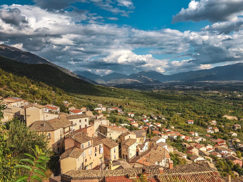 Abruzzen Peligna Tal